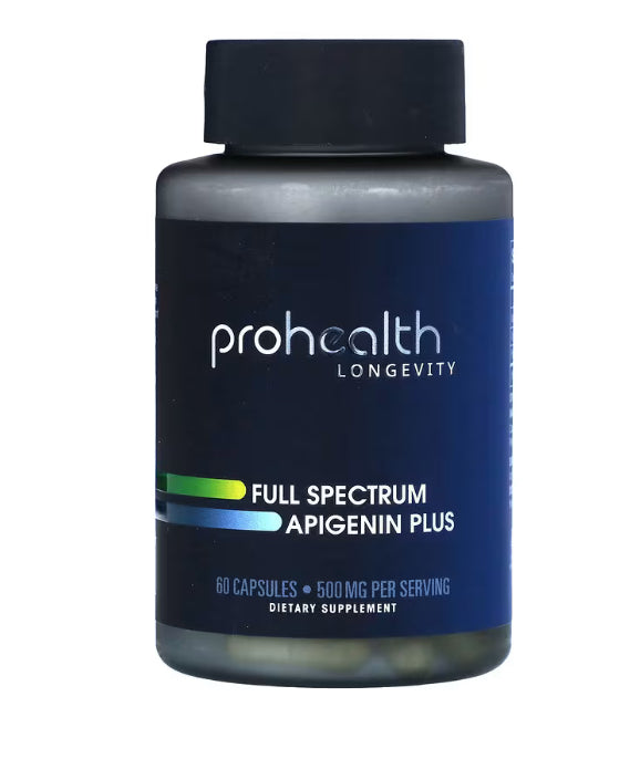 ProHealth Longevity
Full Spectrum Apigenin Plus, 250 mg, 60 Capsules