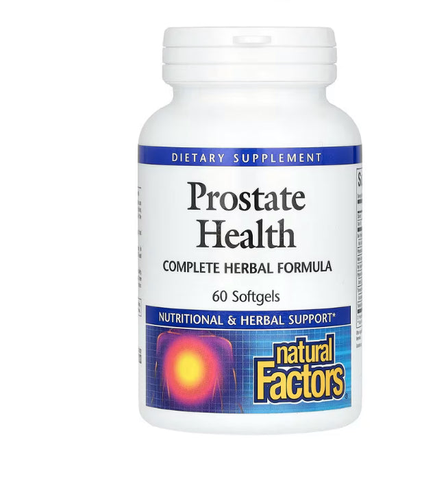 Natural Factors Prostate Health, 60 Softgels