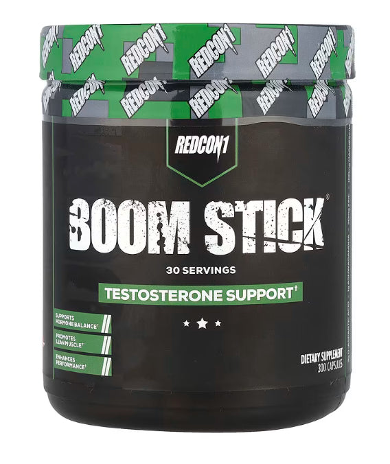 Redcon1 Boom Stick®, Testosterone Support, 300 Capsules