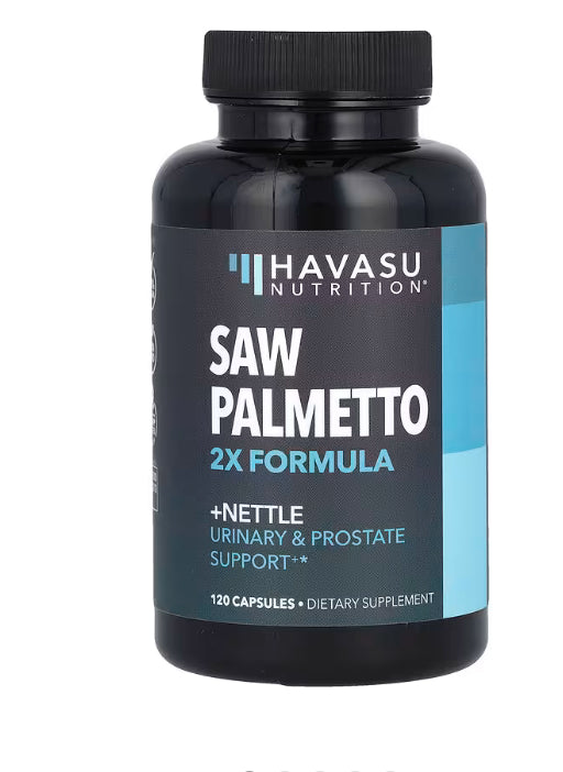 Havasu Nutrition Saw Palmetto, 2x Formula, 120 Capsules