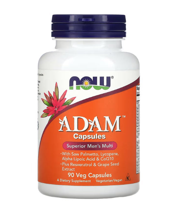 NOW Foods ADAM, Superior Men's Multi, 90 Veg Capsules