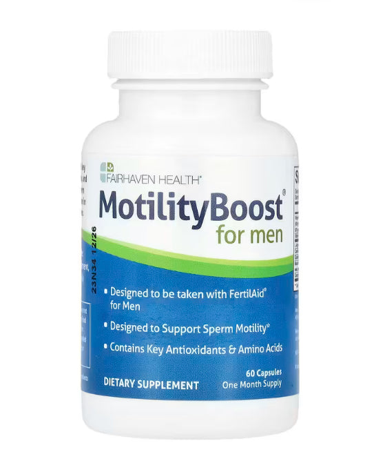 Fairhaven Health MotilityBoost® for Men, 60 Capsules