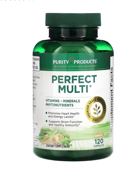 Purity Products
Perfect Multi, 120 Capsules