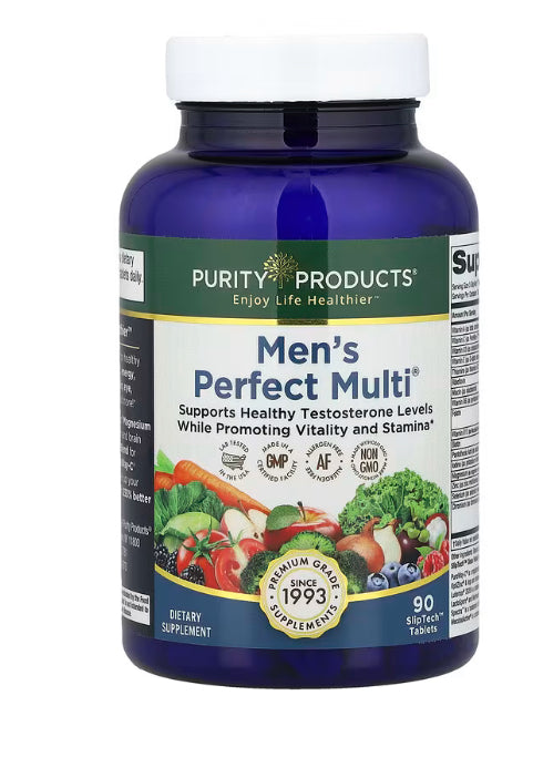 Purity Products Men's Perfect Multi®, 90 SlipTech™ Tablets