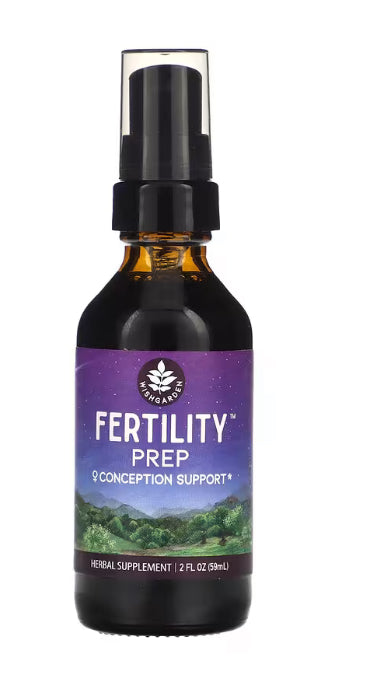 WishGarden Herbs Fertility Prep Conception Support , 2 fl oz (59 ml)