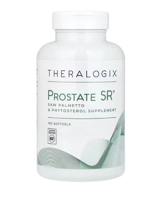 Theralogix
Prostate SR, 180 Softgels