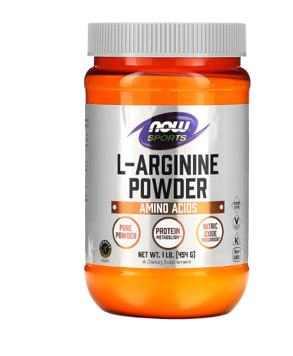 NOW Foods Sports, L-Arginine Powder, 1 lb (454 g)