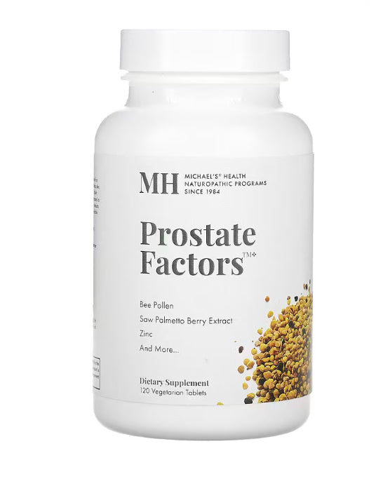 Michael's Health
Prostate Factors, 120 Vegetarian Tablets