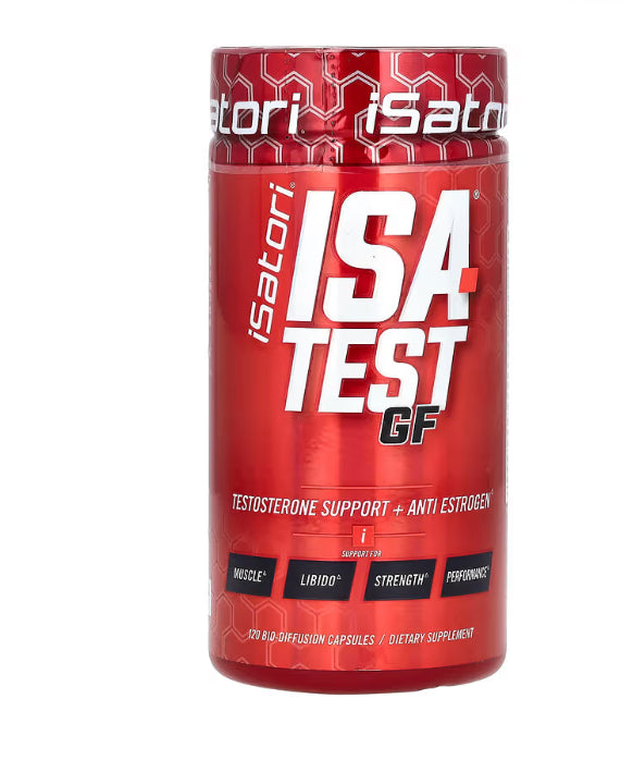Isatori ISA-Test GF, 120 Bio-Diffusion Capsules