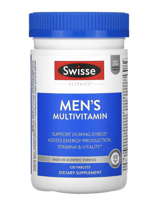 Swisse Ultivite Men's Multivitamin, 120 Tablets