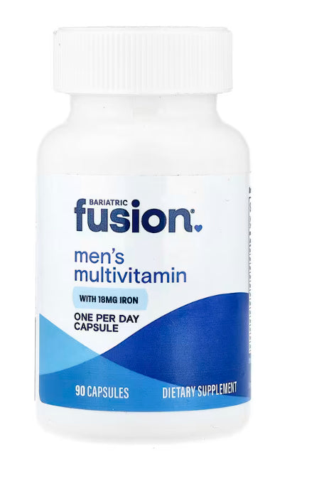 Bariatric Fusion Men's Multivitamin With Iron, 90 Capsules