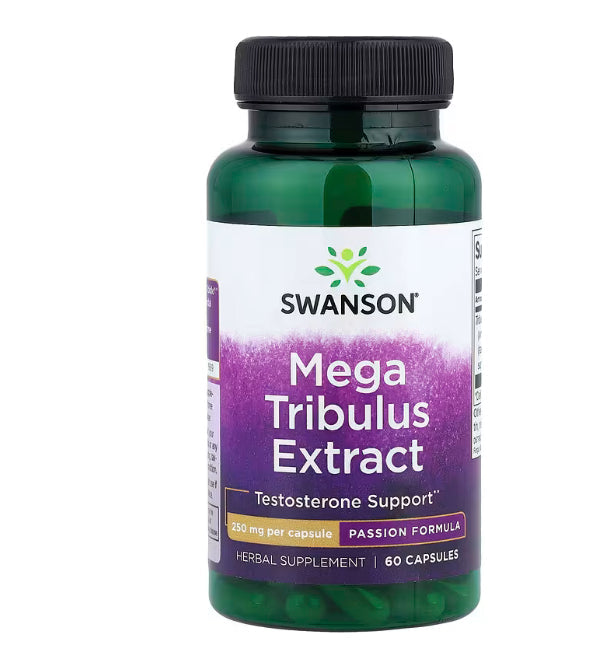 Swanson Mega Tribulus Extract, 250 mg, 60 Capsules