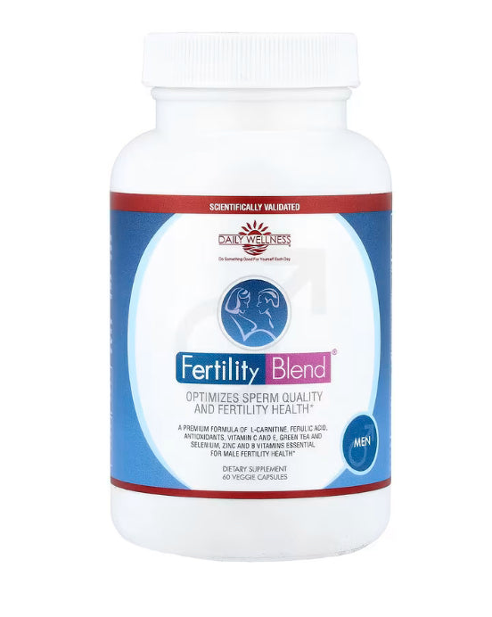 Daily Wellness Company Fertility Blend® for Men, 60 Veggie Capsules