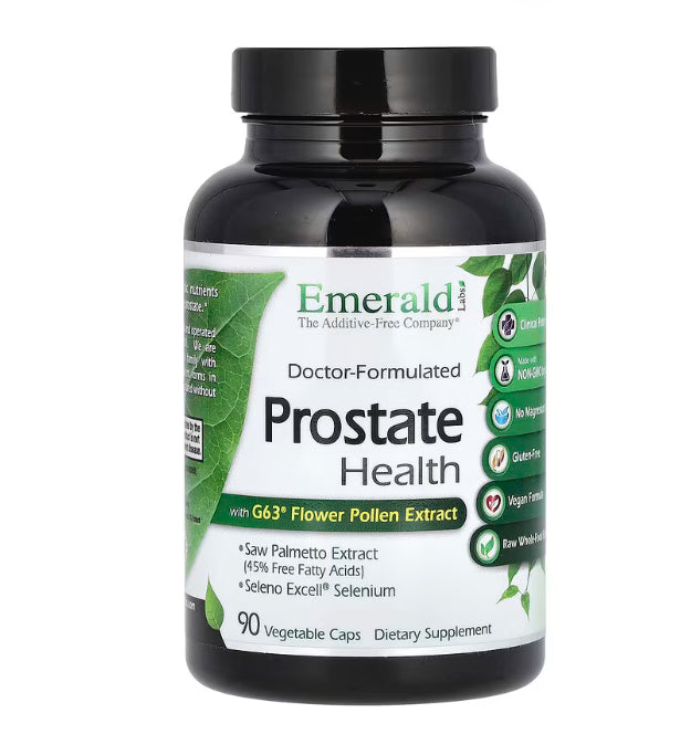 Emerald Laboratories
Prostate Health, 90 Vegetable Caps