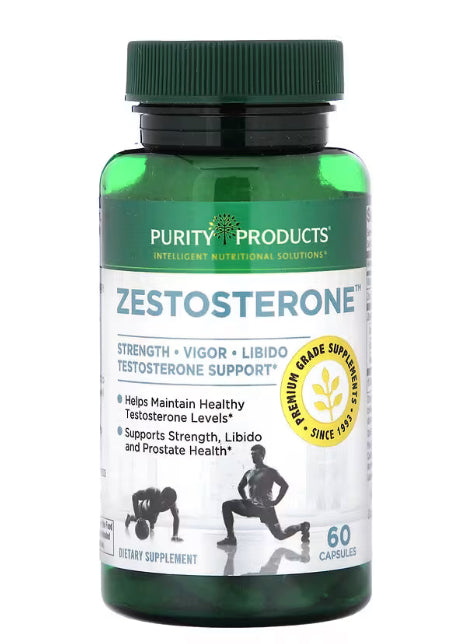 Purity Products
Zestosterone, 60 Capsules
