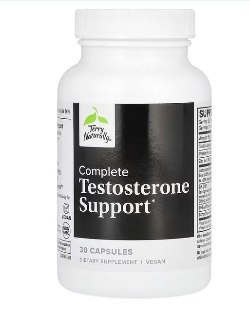 Terry Naturally Complete Testosterone Support, 30 Capsules