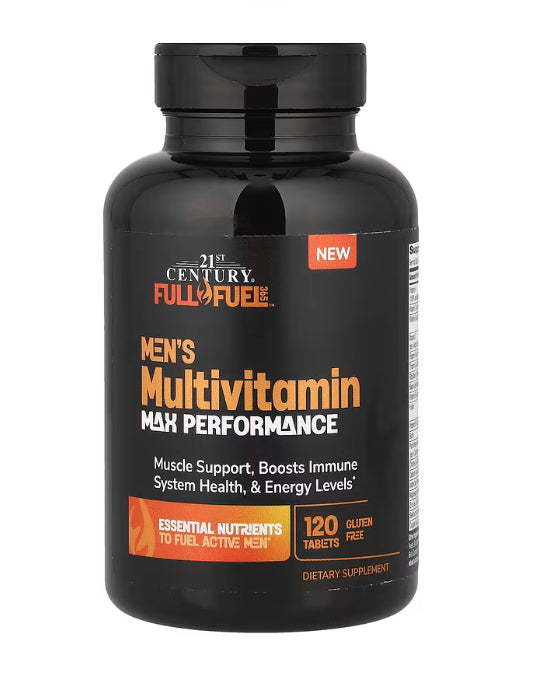 21st Century Full Fuel 365™, Men's Multivitamin, Max Performance, 120 Tablets