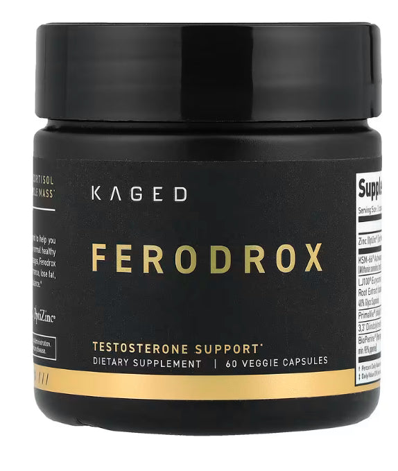 Kaged
Ferodrox, 60 Veggie Capsules
