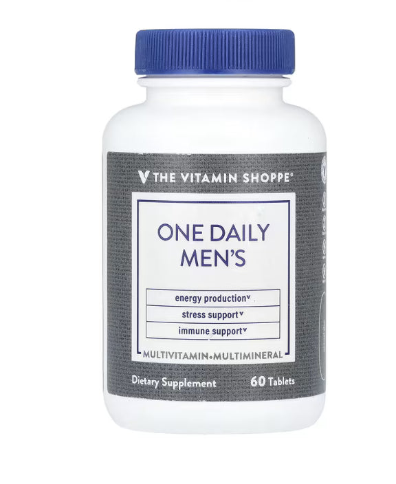 The Vitamin Shoppe
One Daily Men's, 60 Tablets