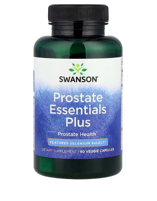 Swanson Prostate Essentials Plus, 90 Veggie Capsules
