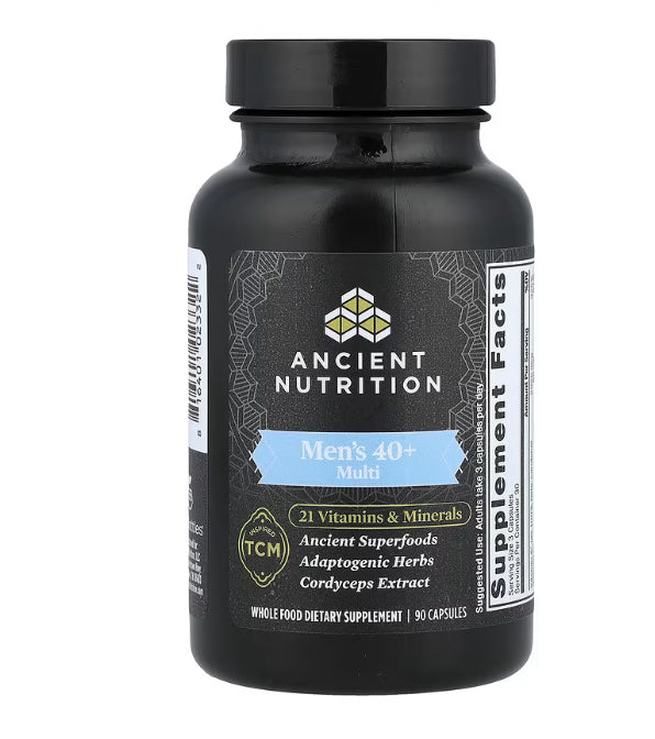Ancient Nutrition Men's 40+ Multi, 90 Capsules