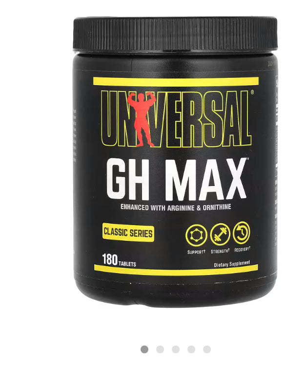 Universal U
Classic Series, GH Max, 180 Tablets