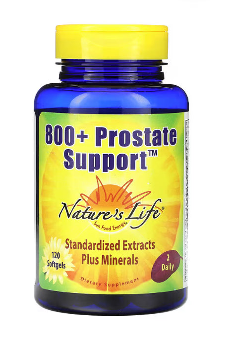 Nature's Life
800+ Prostate Support, 120 Softgels