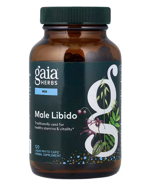 Gaia Herbs Men, Male Libido, 120 Liquid Phyto-Caps®