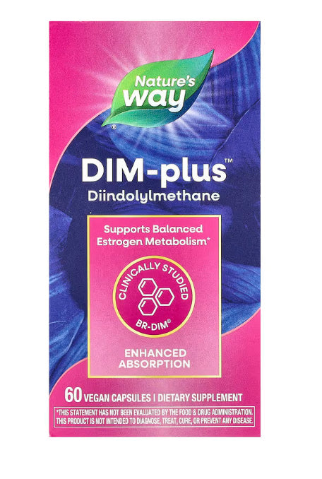 Nature's Way DIM-Plus™, 60 Vegan Capsules