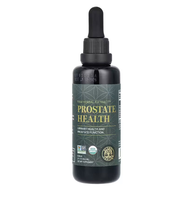 Global Healing Raw Herbal Extract, Prostate Health, 2 fl oz (59.2 ml)