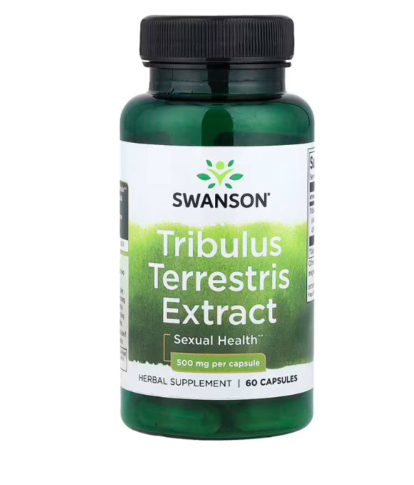 Swanson Tribulus Terrestris Extract, 500 mg, 60 Capsules