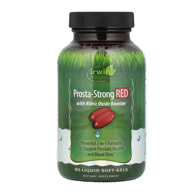 Irwin Naturals Prosta-Strong RED™, 80 Liquid Soft-Gels