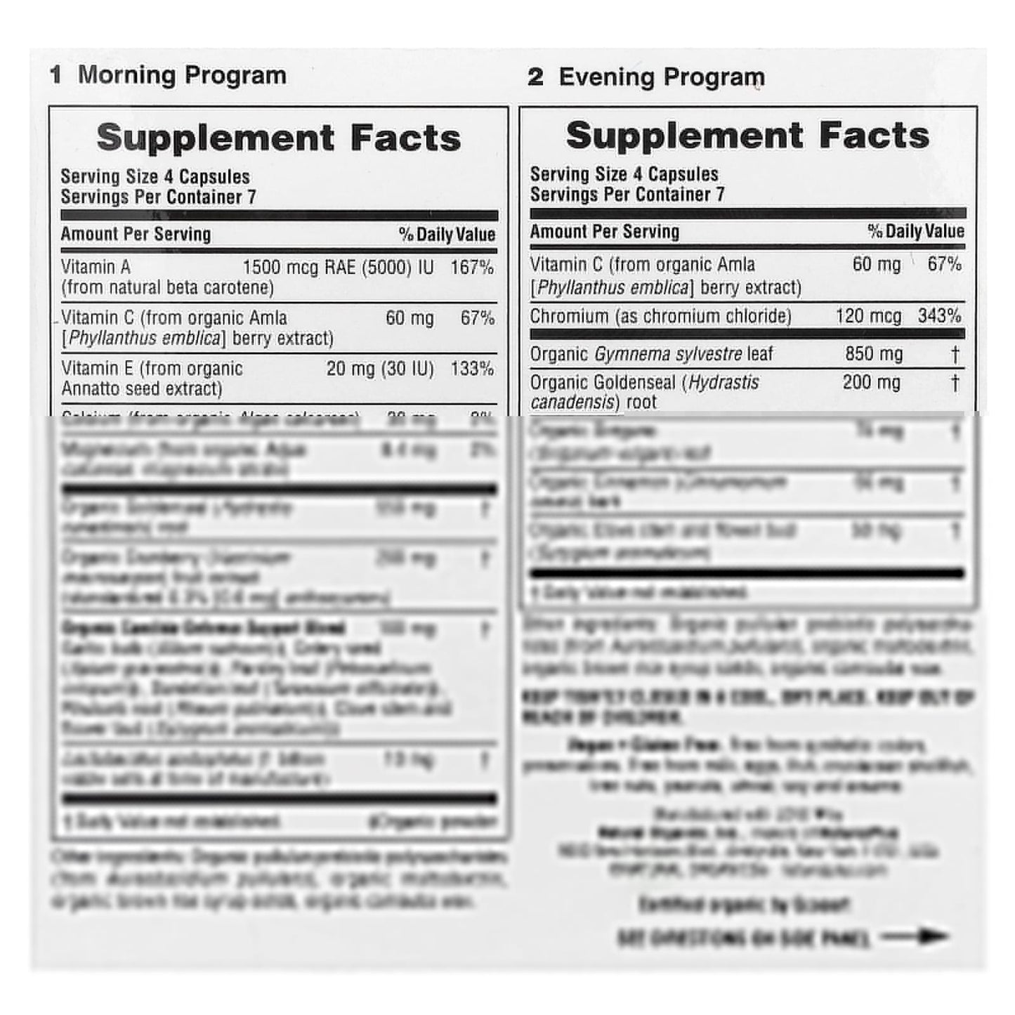 Pre-Order | Arrives in 5–10 Days – NaturesPlus
Candida Cleanse, 7 Day Program, 2 Bottles, 28 Capsules Each