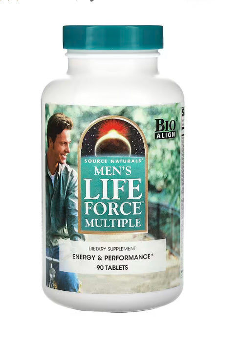 Source Naturals
Men's Life Force Multiple, 90 Tablets