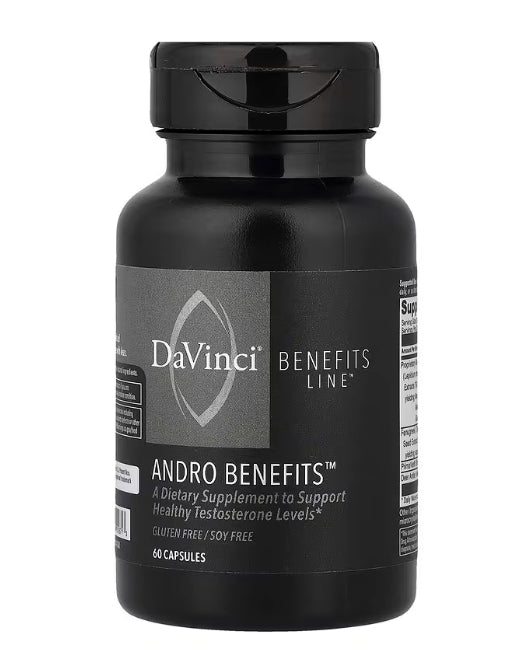 DaVinci Laboratories
Benefits Line™, Andro Benefits™, 60 Capsules