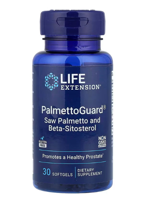Life Extension
PalmettoGuard®, Saw Palmetto and Beta-Sitosterol, 30 Softgels