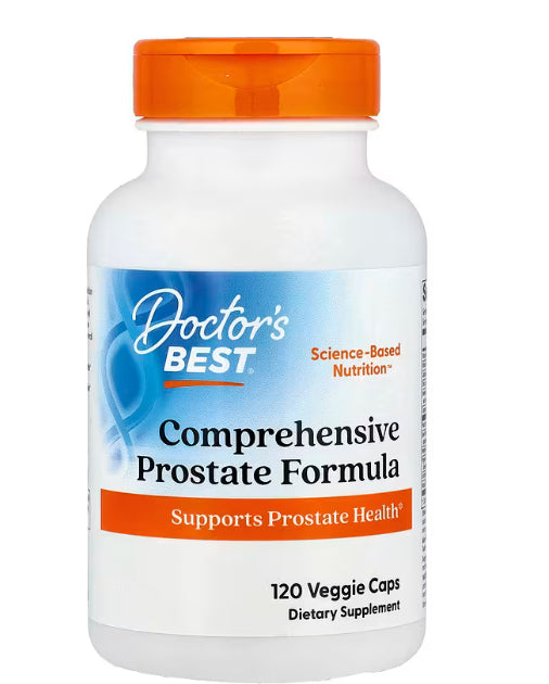 Doctor's Best
Comprehensive Prostate Formula, 120 Veggie Caps