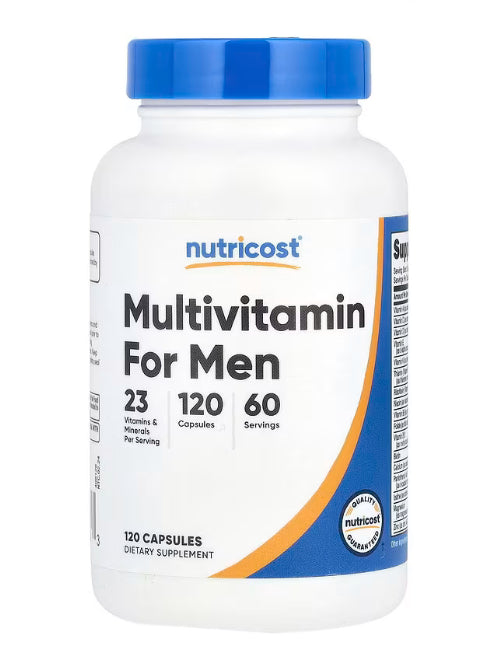 Nutricost
Multivitamin For Men, 120 Capsules