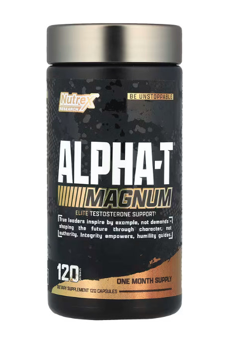 Nutrex Research
Alpha-T Magnum, 120 Capsules