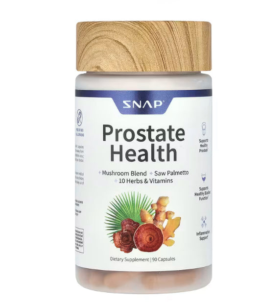 Snap Supplements
Prostate Health, 90 Capsules