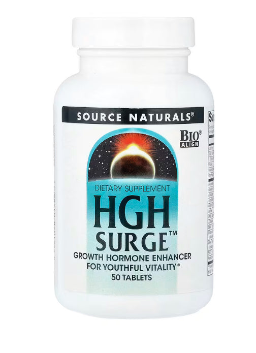 Source Naturals
HGH Surge™, 50 Tablets