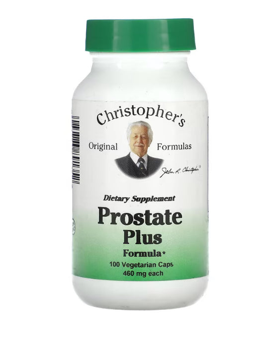 Christopher's Original Formulas
Prostate Plus Formula, 460 mg, 100 Vegetarian Caps