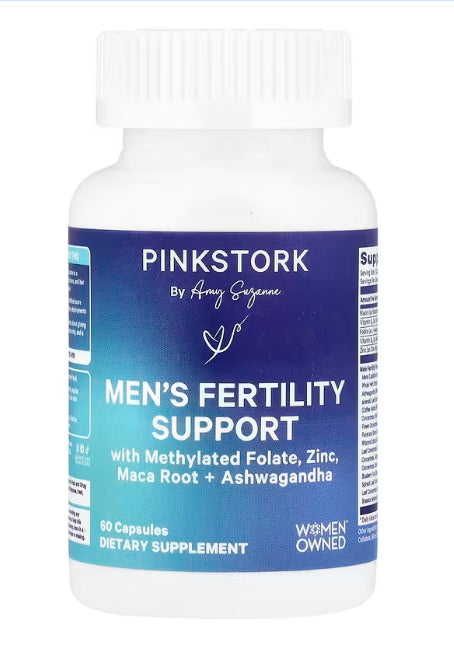 Pink Stork
Men's Fertility Support, 60 Capsules