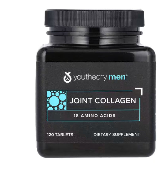 Youtheory
Men, Joint Collagen, 120 Tablets