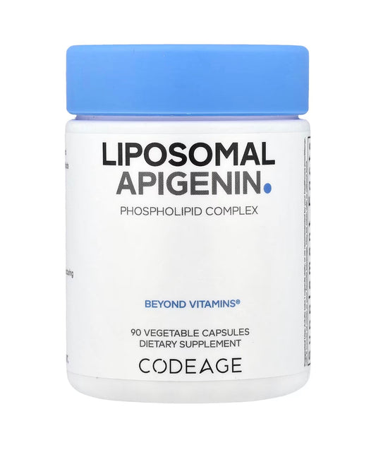 Codeage Liposomal Apigenin, Phospholipid Complex, 90 Vegetable Capsules (50 mg per Capsule)