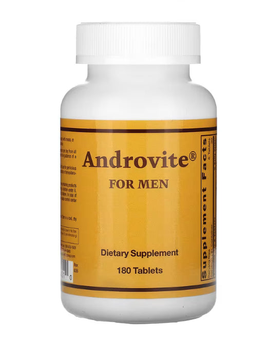 Optimox
Androvite for Men, 180 Tablets