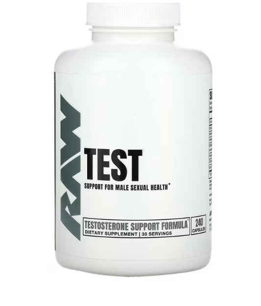 Raw Nutrition
Test, 240 Capsules