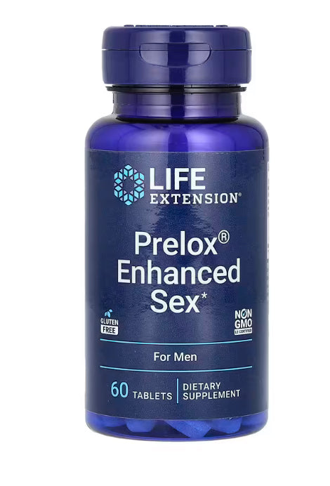 Life Extension
Prelox Enhanced Sex, For Men, 60 Tablets