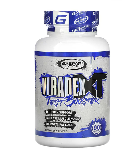 Gaspari Nutrition
Viradex XT, Test Booster, 90 Capsules