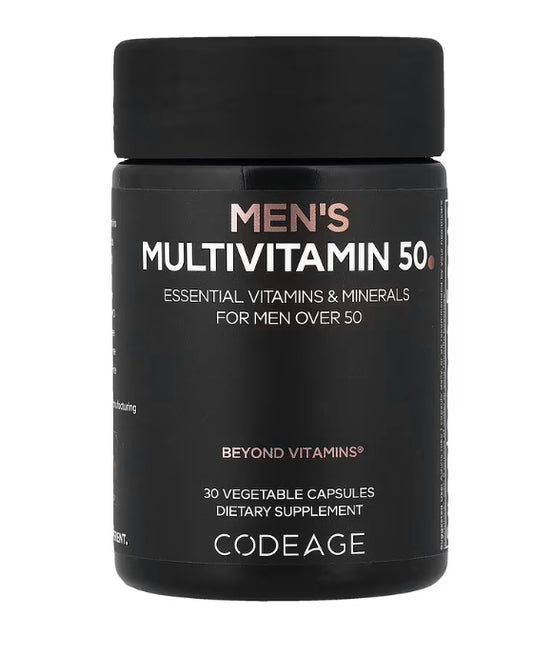 Codeage
Men's Multivitamin 50, 30 Vegetable Capsules
